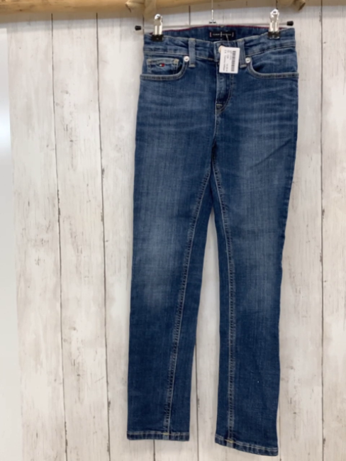 Tommy Hilfiger  Hose  Gr. 128  blau Jeans Bund verstellbar 