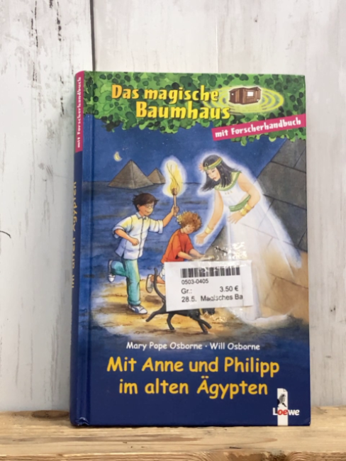 Magisches Baumhaus  Buch Mit Anne und Philipp im alten Ägypten 