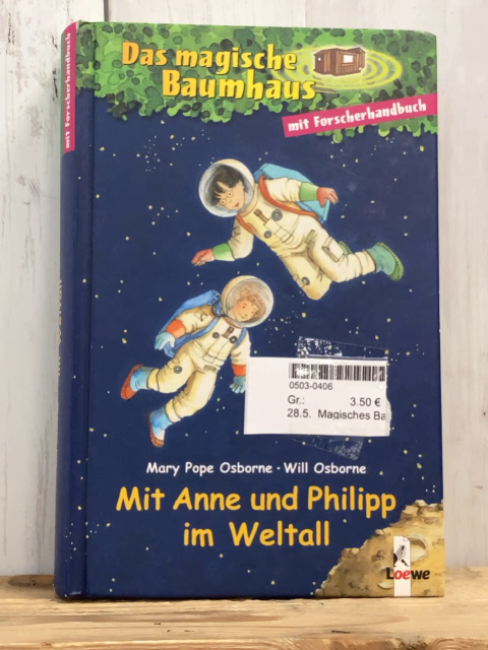 Magisches Baumhaus  Buch Mit Anne und Philipp im Weltall