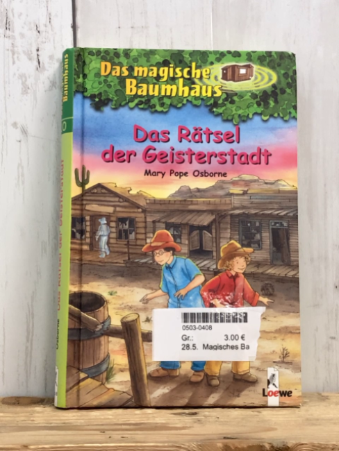 Magisches Baumhaus  Buch Das Rätsel der Geisterstadt 