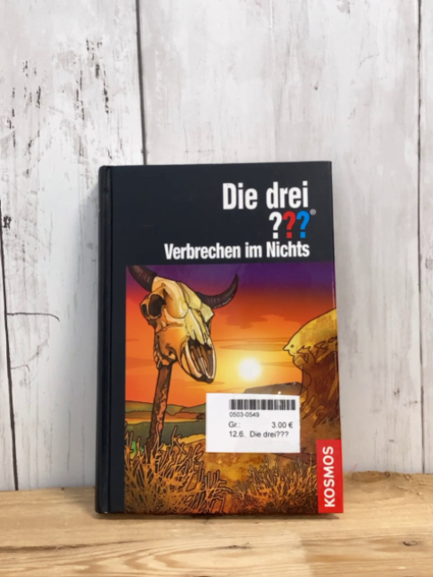 Die drei???  Buch Verbrechen im Nichts 