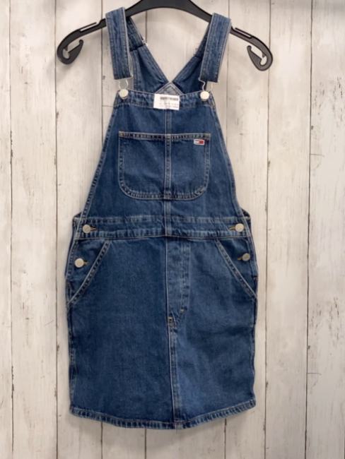 Tommy HIlfiger  Trägerrock Gr. 158/164  blau Jeans 