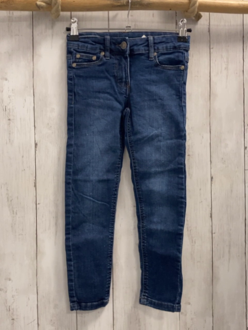   Hose  Gr. 122  blau Jeans Bund verstellbar 