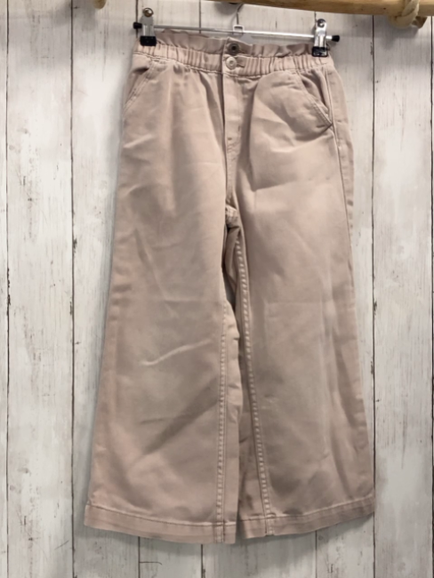 H&M  Hose  Gr. 122  grau Jeans Gummizugbund breiter Schlag