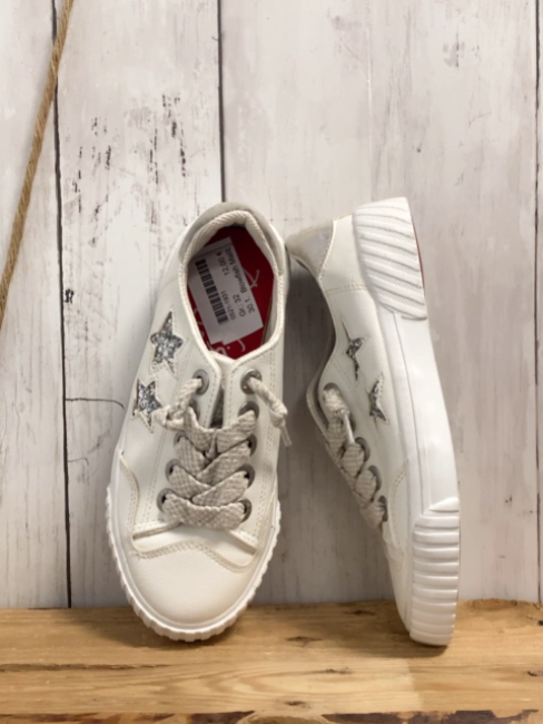 Blowfish Malibu  Schuhe  Gr. 32  weiß silber Glitzersterne 