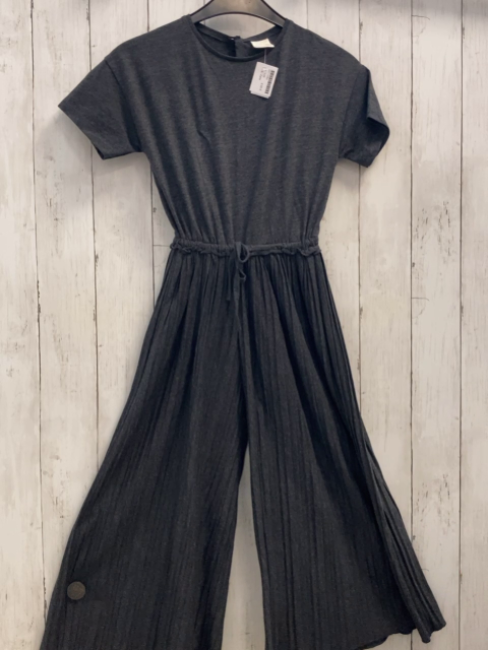 Zara  Jumpsuit Gr. 128  grau cincled Beine 