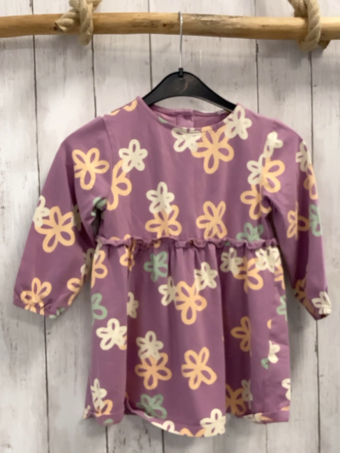 Manguun Kleid  Gr. 98  lavnedel bunte Blumen