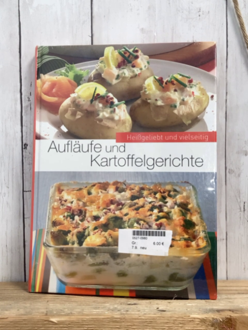 neu  Kochbuch Aufläufe und Kartoffelgerichte 