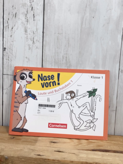  Lernheft  Nase vorn: Lute und Buchstaben 