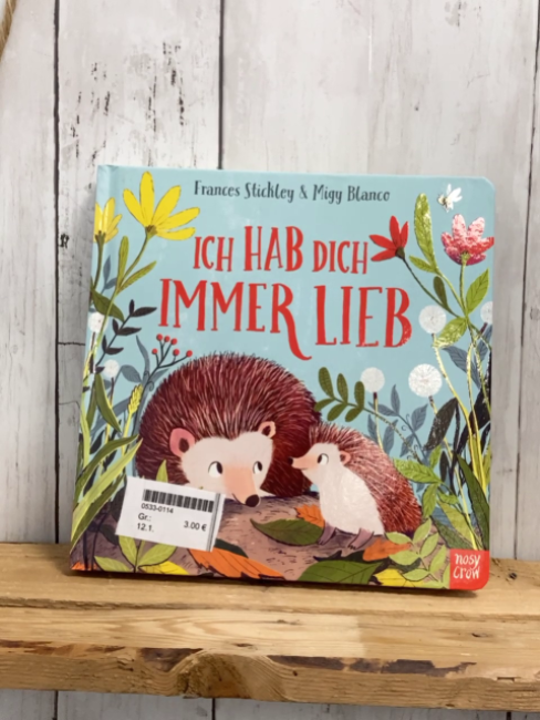   Pappbuch Ich hab dich immer lieb