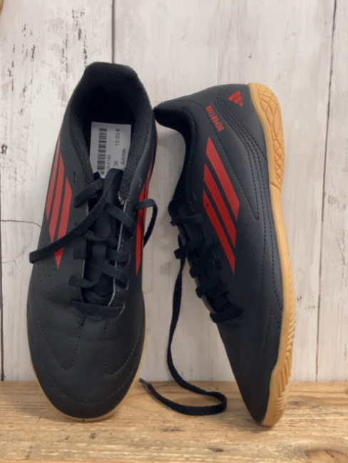 Adidas  Schuhe  Gr. 36  schwarz rote Streifen 