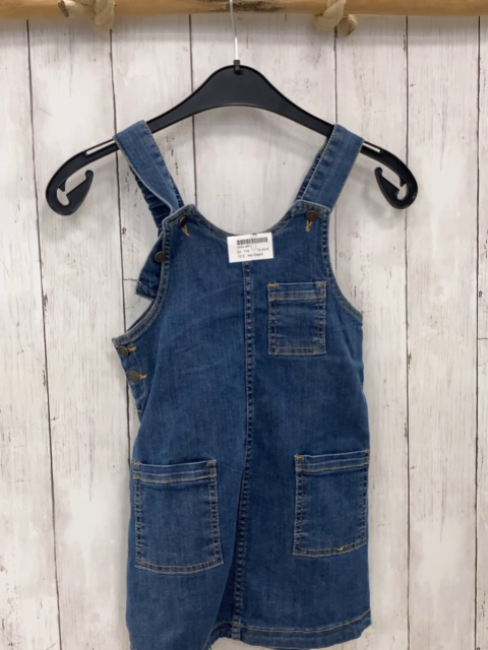neu Esprit  Trägerrock  Gr. 116  blau Jeans NP 30,99 € 