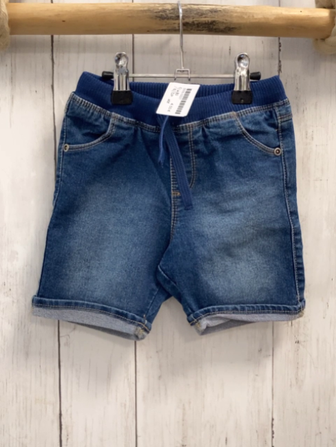 DP...aM  Shorts  Gr. 80  blau Jeans Strickbund mit Kordel