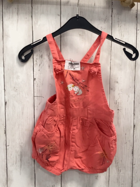 DP...aM  Playsuit  Gr. 86  hellrot Koalabären Blätter 