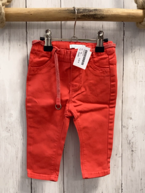 Obaibi  Hose  Gr. 74  hellrot  Bund verstellbar 