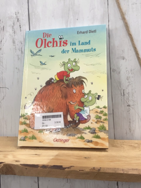   Buch Die Olchis im Land der Mammuts 