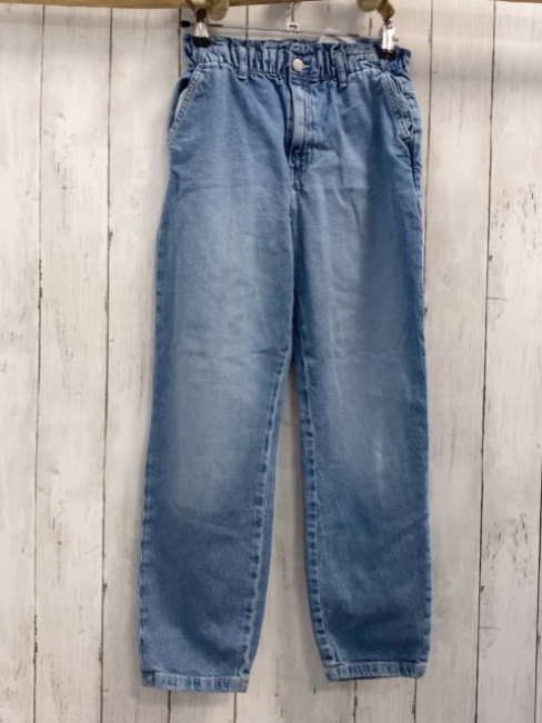 H&M  Hose  Gr. 152  blau Jeans Gummizugbund 