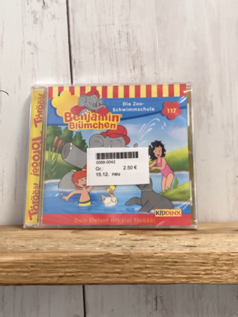 neu  CD Benjamin Blümchen Die Zoo-Schwimmschule 