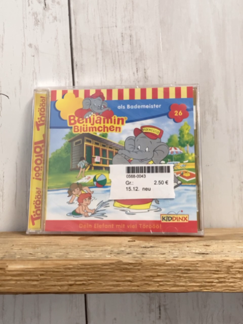 neu  CD Benjamin Blümchen als Bademeister 