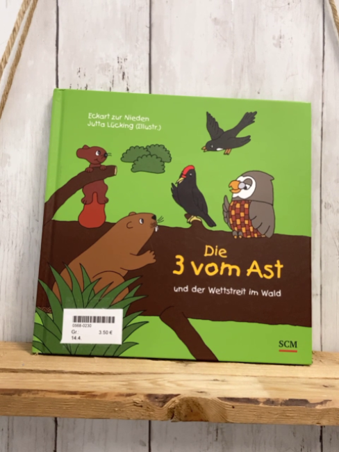  Buch Die 3 vom Ast und der Wettstreit im Wald  
