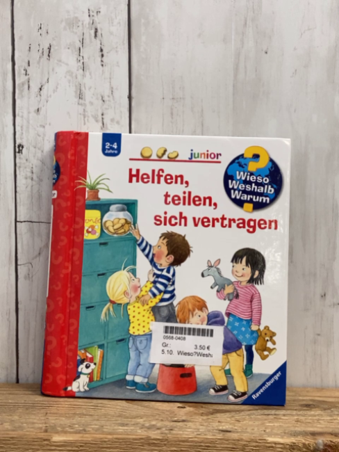 Wieso?Weshalb?Warum? Pappbuch Helfen, teilen, sich vertragen 