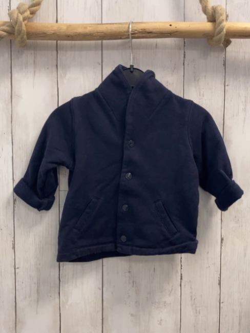 Petit Bateau  Sweatjacke  Gr. 86  blau 