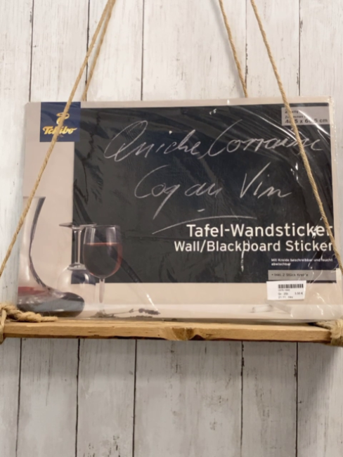 neu 2  Tafel-Wandsticker    