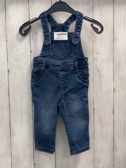 S´Oliver  Latzhose  Gr. 74  blau Jeans 