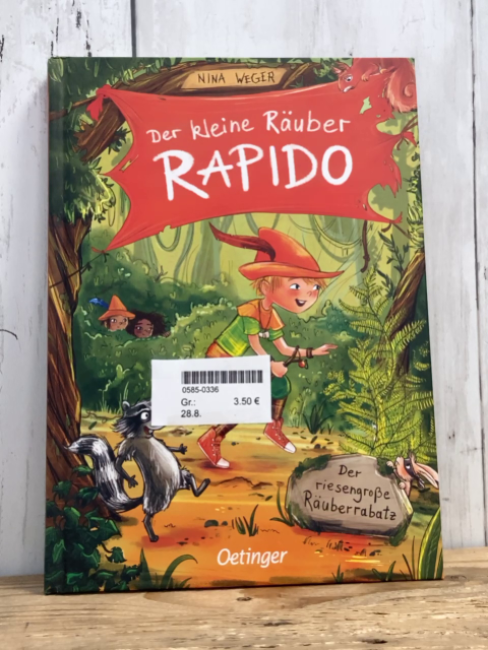   Buch Der kleine Räuber Rapido 