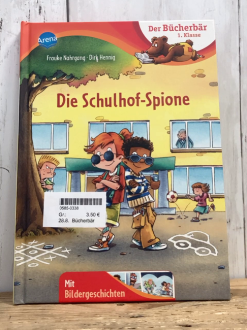 Bücherbär  Buch Die Schulhof-Spione 