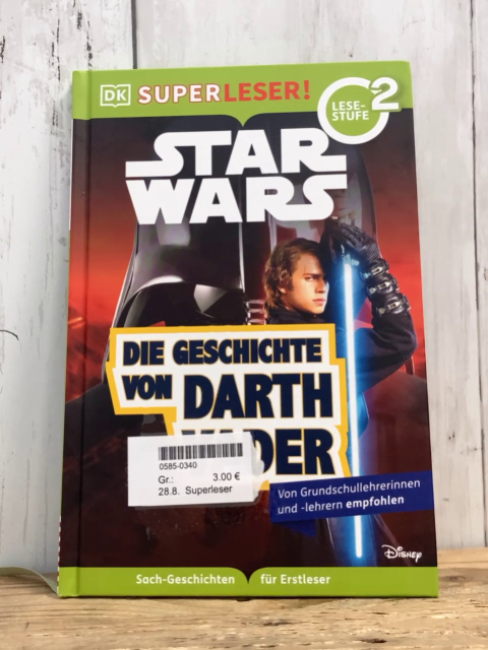 Superleser  Buch Star Wars: Die Gesschichte von Darth Vader 