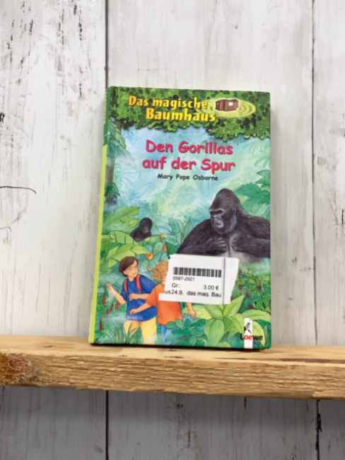 das mag. Baumhaus Buch Den Gorillas auf der Spur