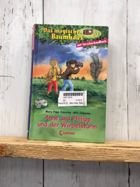 das mag. Baumhaus Buch Anne und Philipp und der Wirbelsturm