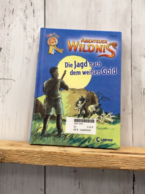 Leselöwen Leselernbuch Die Jagd nach dem weißen Gold