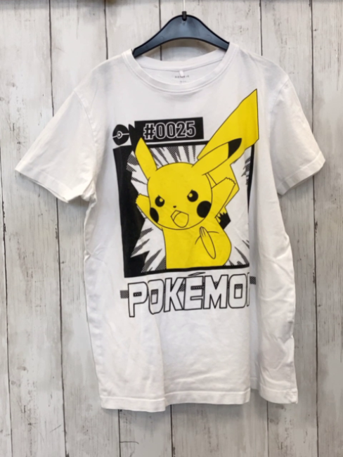 Name it  T-Shirt  Gr. 158  weiß Pikachu 