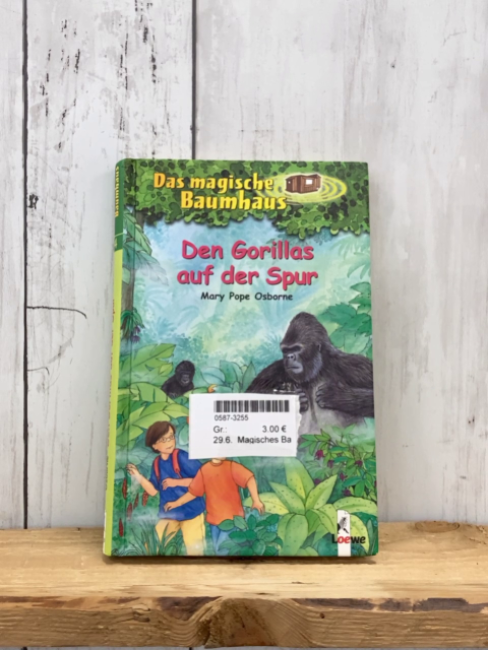 Magisches Baumhaus  Buch Den Gorillas auf der Spur 