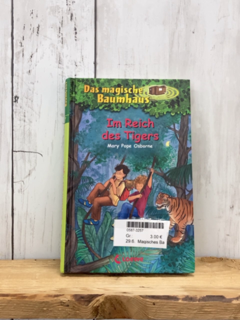Magisches Baumhaus  Buch Im Reich des Tigers 