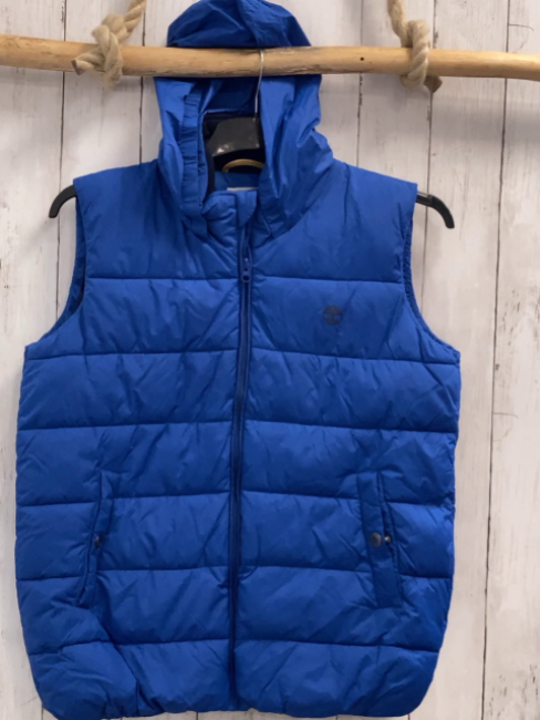 Timberland  Weste  Gr. 164/170  hellblau kapuze 