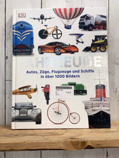  Buch Fahrzeuge Autos, Züge, Flugzeuge und Schiffe