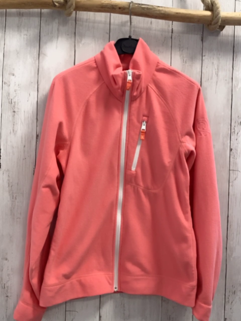 Reima  Fleecejacke  Gr. 164  rosa weiße Reißverschlüsse 