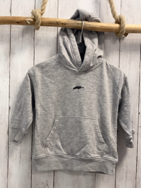 Next  Pullover  Gr. 104  hellgrau Kapuze 