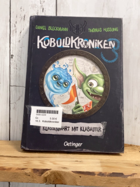 Koboldkroniken  Buch Klassenfahrt mit Klabauter 