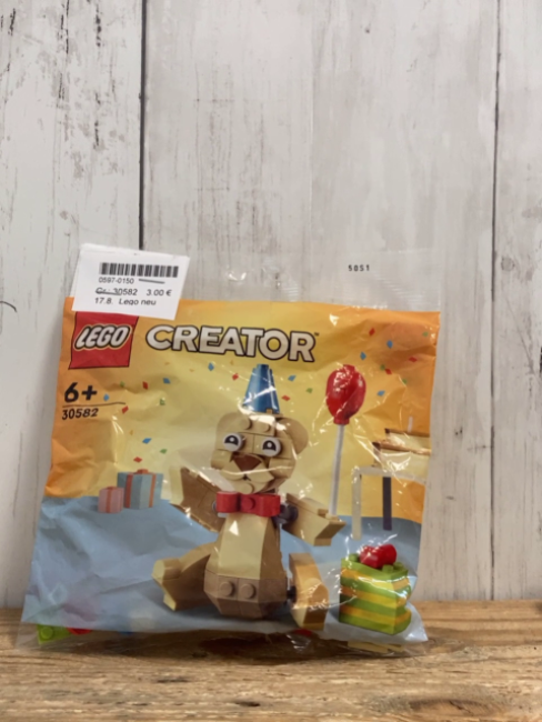 Lego neu 30582  Bär mit Ballon und Geschenk