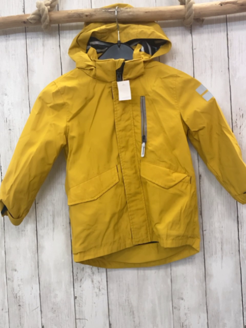 H&M  Jacke  Gr. 104  gelb Kapuze 