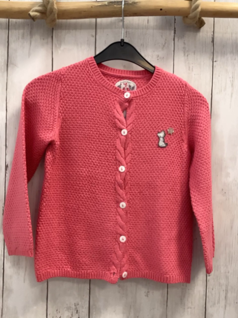 sergent major Strickjacke Gr. 116  himbeere