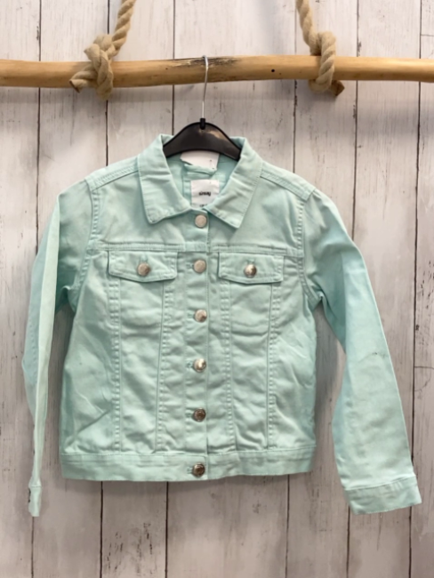 Sinsay Jeansjacke Gr. 128  hellblau