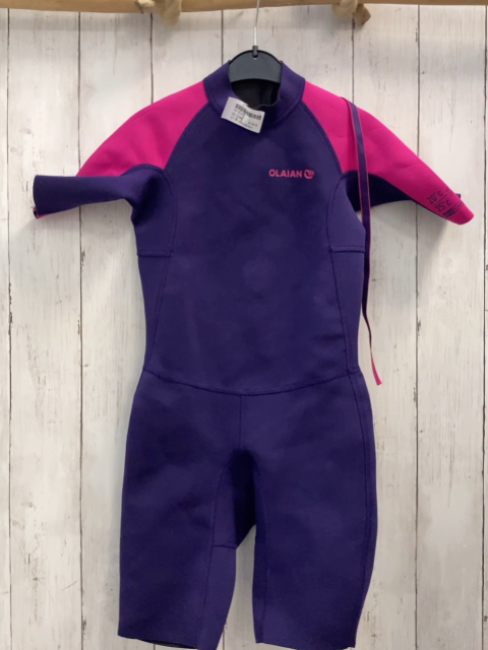 Decathlon  Neoprenoverall  Gr. 140  lila pink 