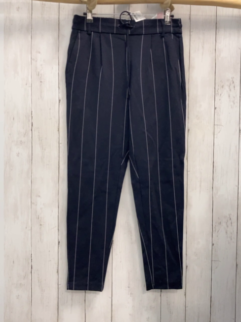 Only  Hose  Gr. S/L32  bau weiße Streifen 