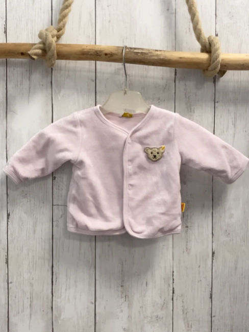Steiff  Nickyjacke  Gr. 56  rosa 