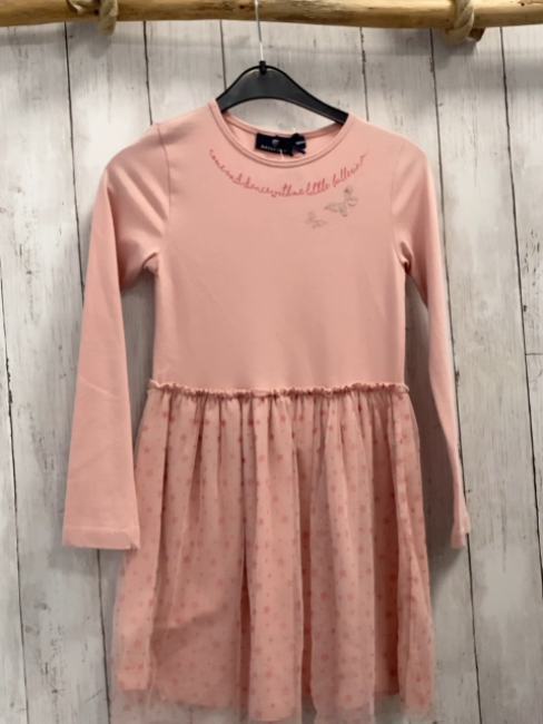 basefield Kleid Gr. 128  rosa Tüllrock mit Sternen